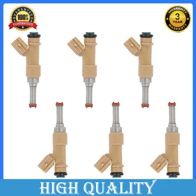 6Pcs Fuel Injector For Toyota FJ Cruiser 4.0L V6 2010 2011 2012 2013 2014 FJ1087 Foto 1 de 4