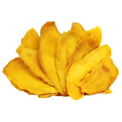Rebanadas de mango seco sin azúcar añadido, 48 OZ - sin gluten, sin OGM Foto 1 de 4