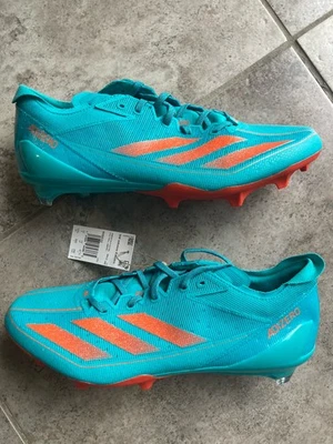 Botín Adidas SM Adizero Eléctrico Miami Dolphins Color PE Hombres Talla 12.5 IH5032 PE Foto 1 de 4