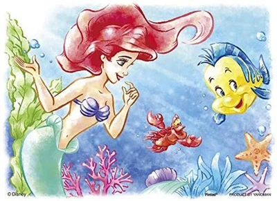 Yanoman Jigsaw Puzzle 2301-19 Disney Little Mermaid Shimmering Ocean(150pieces) - Image 1 of 3