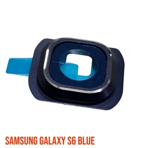 Genuine Outer Back Camera Lens Cover For Samsung Galaxy S6 Blue - Picture 1 of 1