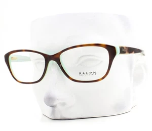 Ralph Lauren Eyeglasses RA 7020 601 Glasses Brown Tortoise on Blue 52mm No Case - Picture 1 of 8
