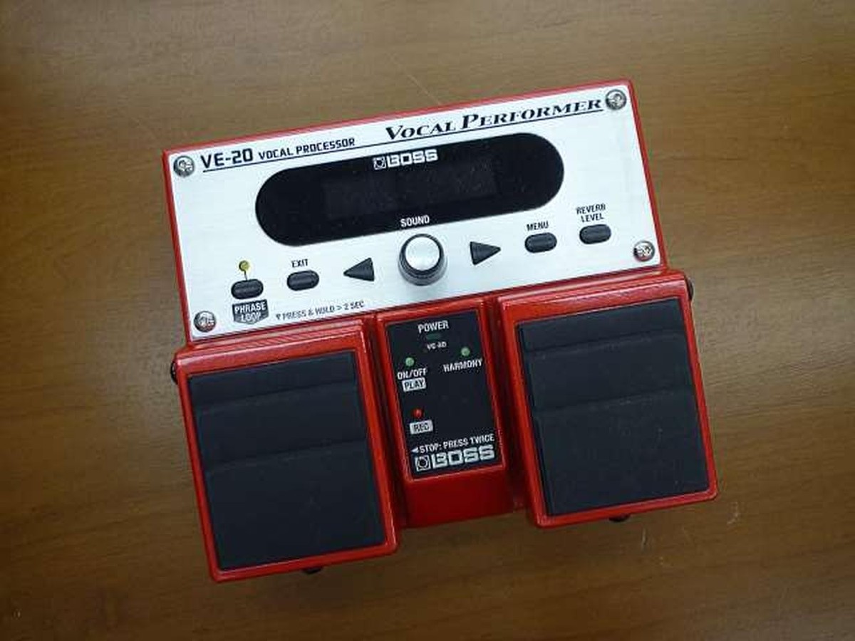 BOSS VE-20 アダプタ付き！ Amazon | 【純正ACアダプター・PSA-100S2セット】BOSS ボーカル