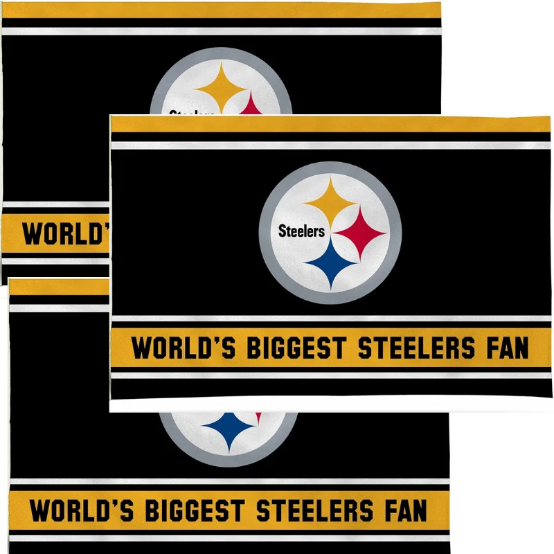 Paquete de 3 banderas Carolina Panthers 3x5 NFL Rico Industries a prueba de decoloración interior exterior Foto 1 de 1