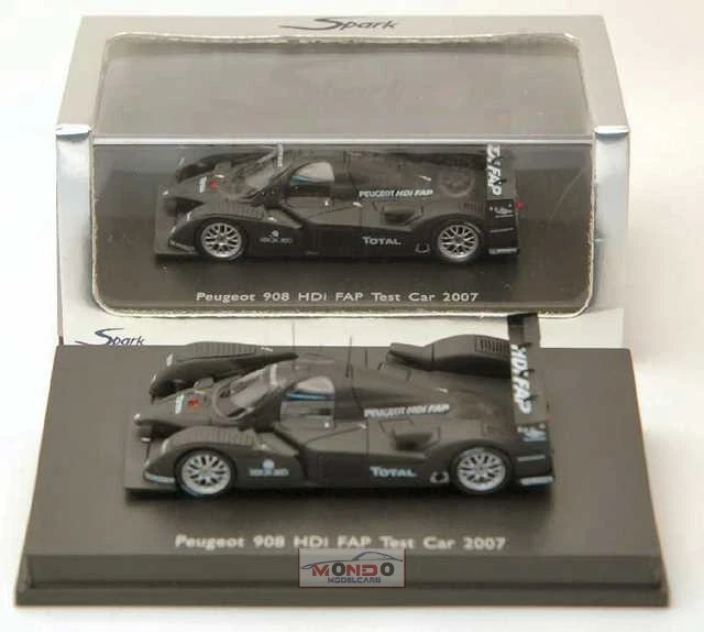 1:87 Spark Peugeot 908 Test Car 2007 Sp87007  Modellino - Photo 1/2