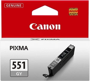 Genuine Canon CLI-551GY Grey Ink Cartridge - Picture 1 of 1