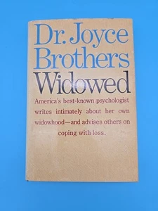 Widowed 1990 Dr Joyce Brothers Large Print HBDJ Coping With Loss - Picture 1 of 11