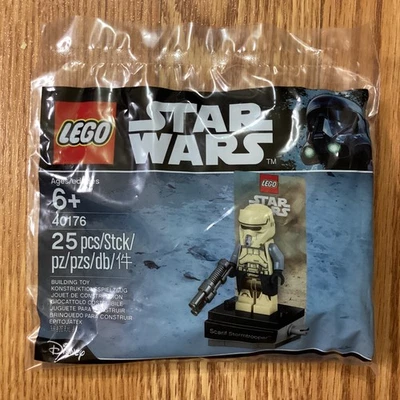 Lego Star Wars Scarif Stormtrooper Minifigura 40176 Promo Exclusivo NUEVO Foto 1 de 2