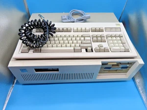 #SE4534# VINTAGE IBM AT 5170 Personal Computer Klassiker mit Tastatur *lesen* - Afbeelding 1 van 24