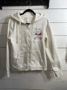 Disney Winnie The Pooh Women's Soft Full Zip Long Sleeve Hoodie Size Medium NEW - Picture 1 of 4