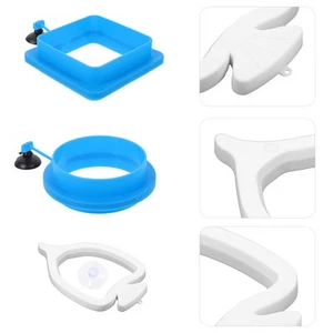 3 Pcs Suspension Feeding Ring Fish Tank Supplies Aquarium Feeder Rings - Zdjęcie 1 z 12