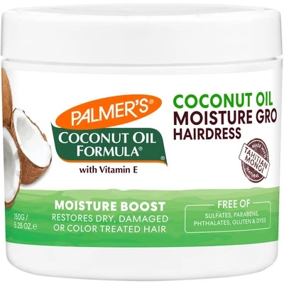 Palmer's Coconut Oil Formula Moisture Gro Hairdress Jar, 5.25 ounce - Imagem 1 de 4