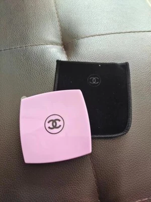 Chanel Mirror Duo Compact Double Facette Bridesmaid Gift Pink - Image 1 of 4