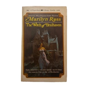 The Witch of Bralhaven by Marilyn Ross 1972 Vintage Paperback Library Gothic - Picture 1 of 11