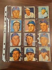 1952 1953 Topps Baseball 55 Card Lot ALTERED - Picture 1 of 10