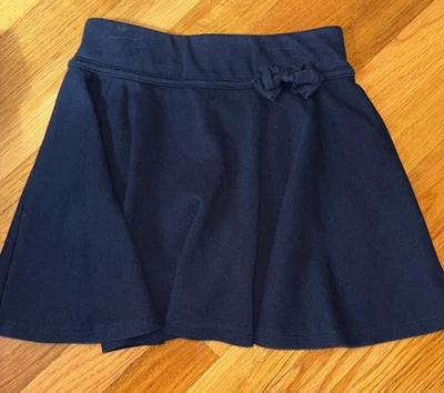 Girls Gymboree Navy Blue Uniform Ponte Knit Skort size 7 - Image 1 of 3