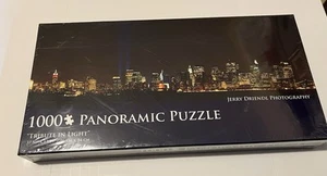 Rompecabezas panorámico Jerry Driendl tributo a la ciudad de Nueva York en luz 1000 piezas NUEVO - Imagen 1 de 3