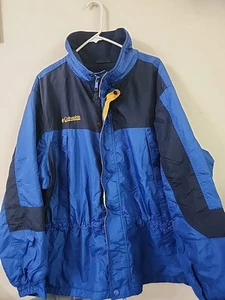 Columbia Sportswear Company Size XL Men's Long-Sleeve Full-Zip Jacket Blue - Picture 1 of 14