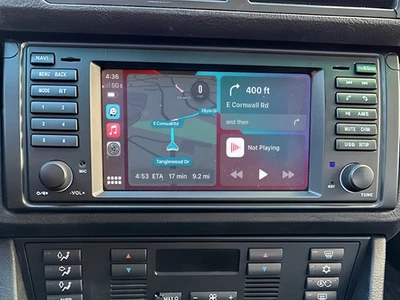 4+64GB Für BMW 5er M5 E39 X5 E53 Android 14 Autoradio 7" GPS Navi CarPlay DSP FM - Bild 1 von 4