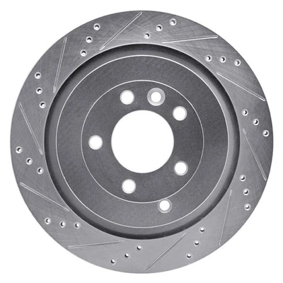 For Land Rover Range Rover Sport 06-13 Brake Rotor eLINE Drilled & Slotted Foto 1 de 4