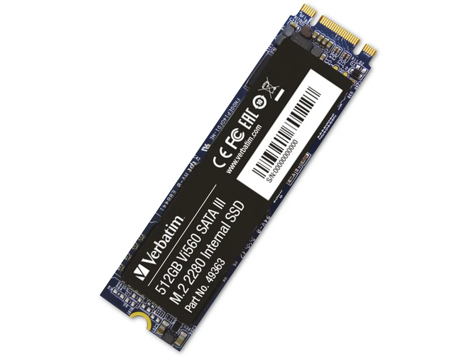 49363 Verbatim Vi560 S3 512gb SSD intern M.2 2280 D