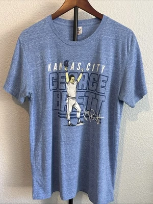 Винтажная рубашка Charlie Hustle George Brett размер L - Изображение 1 из 4