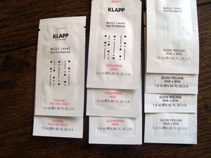 KLAPP Multi Level Performance Cleaning Milk, Enzyme Peeling Balm, Glow Peeling - Bild 1 von 1