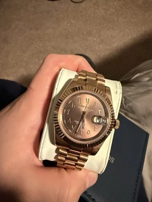 Seiko Chocolate Face Rose Gold - Image 1 of 3