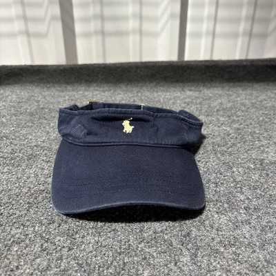 Polo Ralph Lauren Visera Sombrero Gorra Adulto Talla Única Azul Ajustable Poni Foto 1 de 4