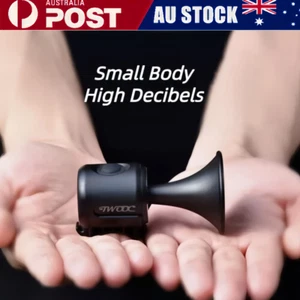 AU New Cycle Electric Waterproof Horn Tram Scooter Bell Ride Bike Handlebar Ring - Picture 1 of 27