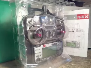 Controlador de radio transmisor Flysky FS-i6X de 2,4 GHz para coche de radiocontrol barco - Imagen 1 de 6