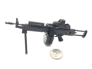 1/6 Scale Mk46 Mod 0 Machine Gun Rifle Model US Navy Army Military Action Figure - Picture 1 of 9