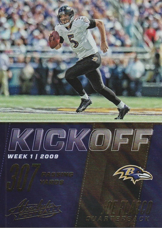 2017 Absolute Kickoff #19 Joe Flacco - Image 1 of 3