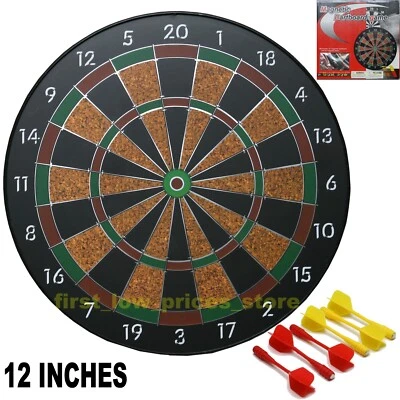 Placa de dardos magnética para crianças, inclui 6 dardos magnéticos, 12 polegadas, nova na caixa - Imagem 1 de 4