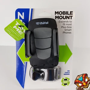 Zefal Bike Handlebar Mount for Mobile Phones from 1.75" to 3.4" Wide 5065 NEW - Picture 1 of 5