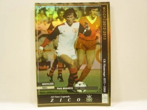 Panini WCCF 2012-13 ATLE ZICO 1953 Brasil Nº10 CR Flamengo MF All Time Legends - Imagen 1 de 6