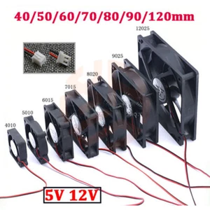 PC Computer DC Fans 5V~12V Cooling Fan Brushless 40mm 50mm 60mm 70mm~120mm - Picture 1 of 7