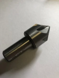 1-1/4" 82 DEGREE 6 FLUTE HIGH SPEED STEEL CHATTERLESS COUNTERSINK - Picture 1 of 1