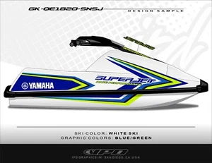 IPD Yamaha Squarenose SuperJet Graphics Kit (2018-2020 OE Style Design) - Picture 1 of 1