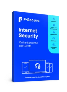F-Secure Internet Security 2025 5 Geräte 2 Jahre Windows Mac Android Ios NEU@GWC - Bild 1 von 3