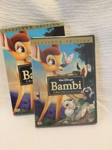 NEW - Bambi (DVD, 2005, 2-Disc Set, Special Edition/Platinum Edition) Sealed - Picture 1 of 6