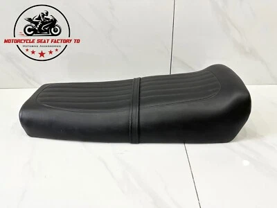 Asiento de motocicleta Suzuki GS750 B C E 1977-1979 estilo clásico negro nuevo metal panorámico. Foto 1 de 4