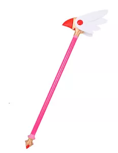 Card Captor Sakura Cosplay Sakura Kinomoto Cane Magic Wand Wand Scepter Prop V2 - Picture 1 of 3