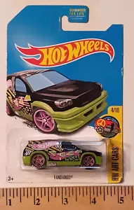 Hot Wheels 2017 "Treasure Hunt" FANDANGO HW Art Cars #4/10 - Picture 1 of 3