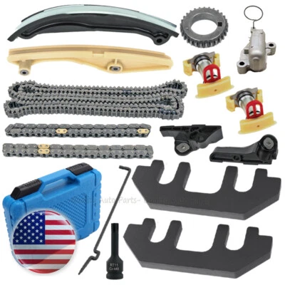 Kit de cadena de distribución herramienta de sujeción del árbol de levas para Ford Taurus Edge Transit-350 HD Flex Foto 1 de 4