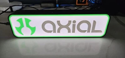 Осевой радиоуправляемый светодиодный световой ящик знак настенное крепление или отдельно стоящий USB C питание - Изображение 1 из 4