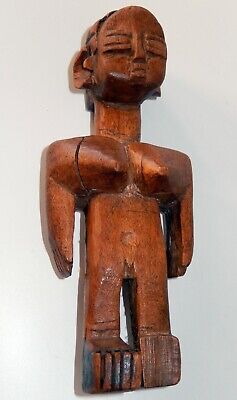 Old Ewe Venavi Carved Wood Doll Figure Fertility Togo Ghana  • 271.64$