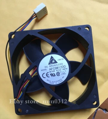 Delta 8020 AFC0812DD 12V 0.75A 80*20mm PWM temperature controlled cooling fan  - Image 1 of 4