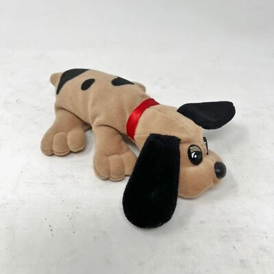 Pound Puppies Plush 8” Small Newborns Tan w/ Brown Ears Stuffed Animal Dog - Image 1 of 4