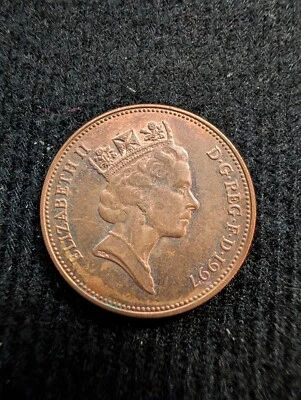 1997 Great Britain 2 Pence VF - Image 1 of 2